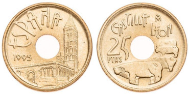 JC093V - 25 PTS 1995 "CASTILLA LEON" SC