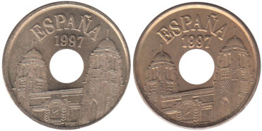 JC095V - 25 Pts 1997 fecha tocanda el taladro y separada