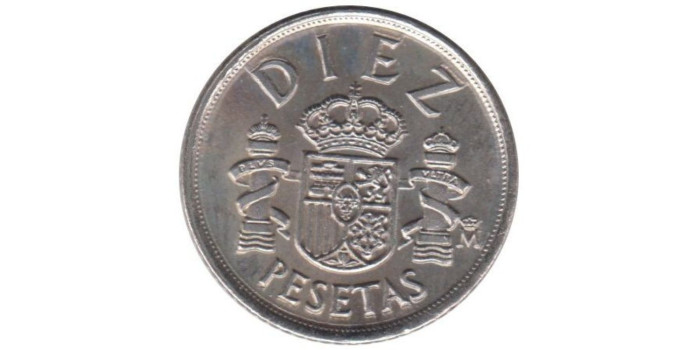 JC062V - 10 Pts 1984 repintada en m coronada, SC