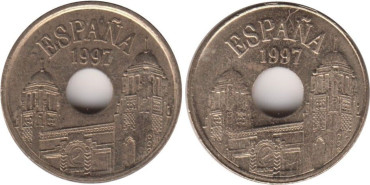 JC095V - 25 Pts 1997 torre izquierda tocanda el taladro y separada