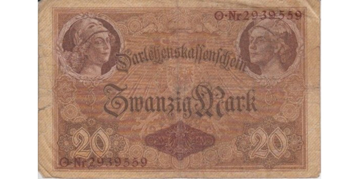 ALEMANIA B-048 20 MARCOS 1914 - MC