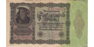 ALEMANIA B-079 - 50000 Marcos 19-11-1922,  MBC-