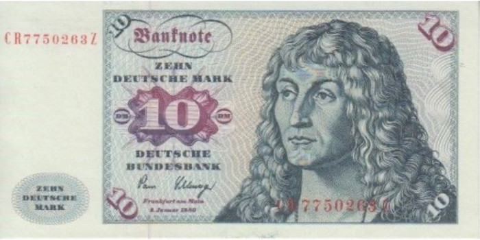 ALEMANIA FEDERAL B-031D - 10 MARCOS 1980 SC