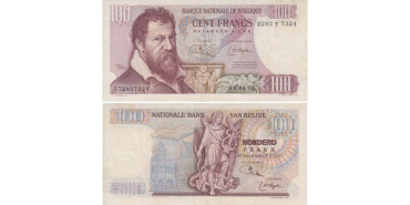 BELGICA - B-134, 100 FRANCOS 1975, MBC