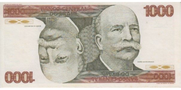 BRASIL B-197.- 1000 CRUZEIRO 1978/80.  SC