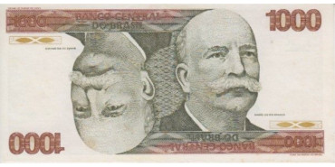 BRASIL B-197.- 1000 CRUZEIRO 1978/80.  SC