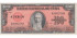 CUBA - B093, 100 PESO 1959, SC