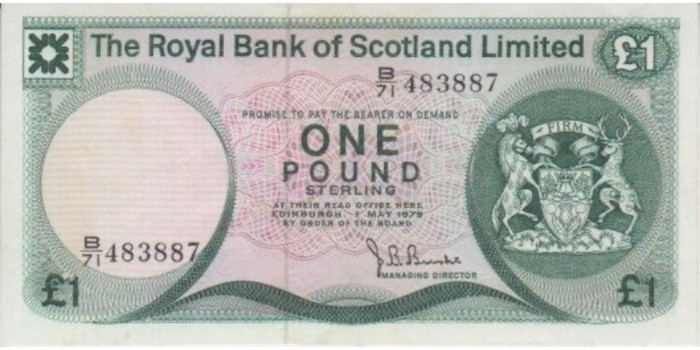 ESCOCIA B-356 , 1 LIBRA 1979 - SC