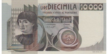 ITALIA B-106 , 10.000 LIRAS 1976/84 , SC