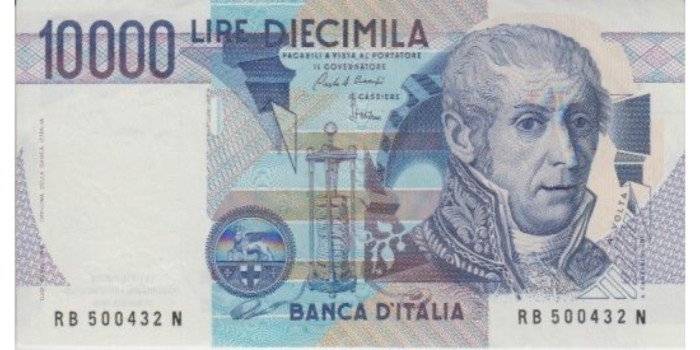 ITALIA B-112 , 10.000 LIRAS 3-9-1984 , SC