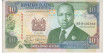 KENIA B-024 , 10 SHILLINGS 1993 , SC-
