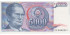 YUGOSLAVIA B-093, 5.000 DINARA 1985, SC