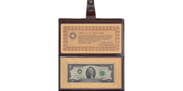 ESTADOS UNIDOS B-461 2 DOLAR 1976 - ESTUCHE PRESENTACION