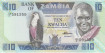 ZAMBIA - B-26, 10 KWACHA S-F, SC