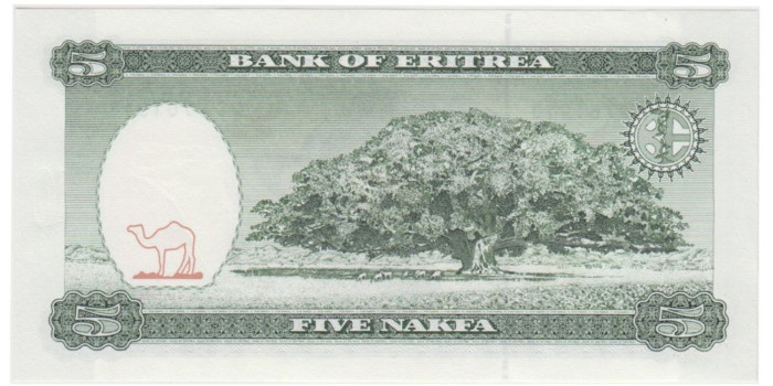 ERITREA B-2.- 5 NAKFA 1997.  SC