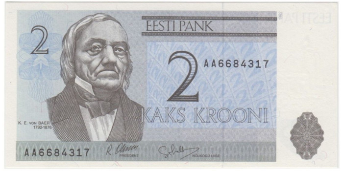 ESTONIA B-70.- 2 KROONI 1992.  SC