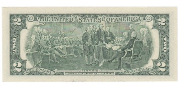 ESTADOS UNIDOS B-530a.- 2 DOLAR 2009 D.  SC