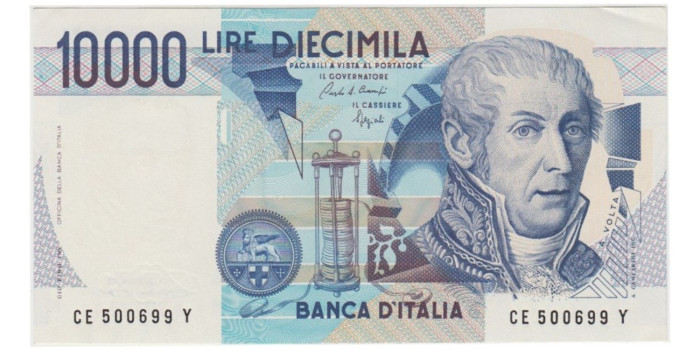 ITALIA B-112.- 10000 LIRAS 1985.  EBC