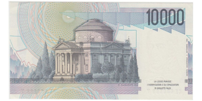 ITALIA B-112.- 10000 LIRAS 1985.  EBC