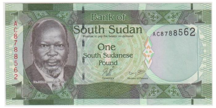 SUDAN DEL SUR B-005.- 1 LIBRA 2011.  SC