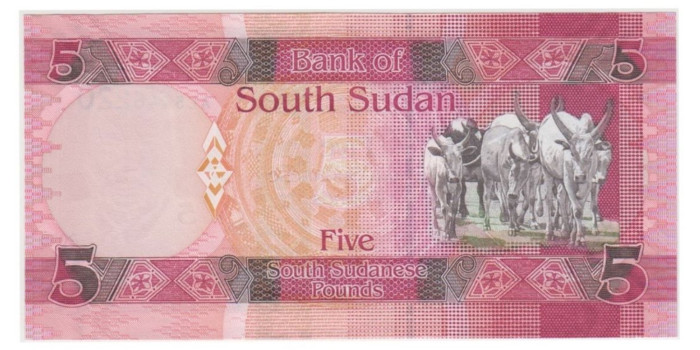 SUDAN DEL SUR B-006.- 5 LIBRAS 2015.  SC