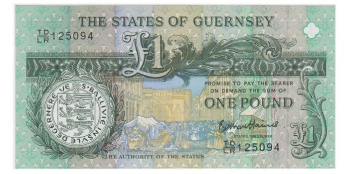 GUERNSEY B-162.- 1LIBRA 2013.  SC
