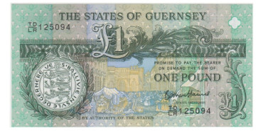 GUERNSEY B-162.- 1LIBRA 2013.  SC