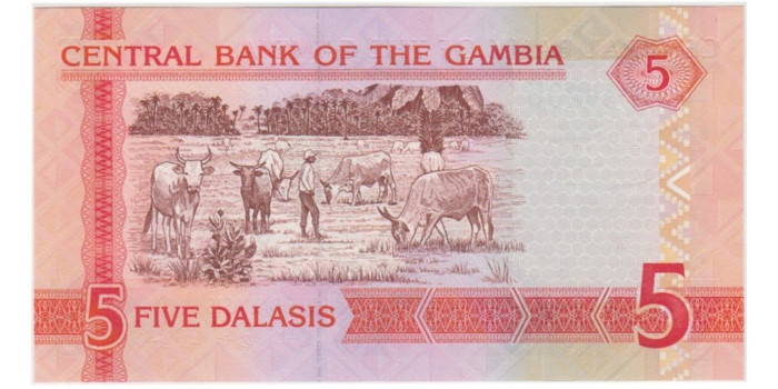 GAMBIA B-26a3.- 5 DALASIS 2016.  SC