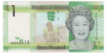 JERSEY B-32a.- 1 LIBRA S/F 2010.  SC