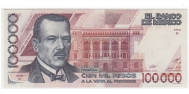 MEXICO B-094.- 100.000 PESOS 1988.  EBC