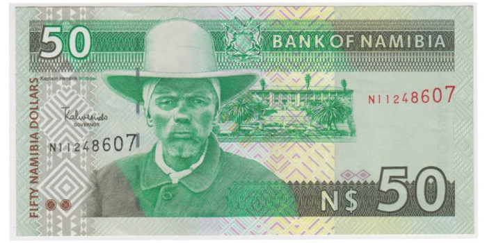 NAMIBIA B-006.- 50 NAMIBIA DOLAR 2002.  SC