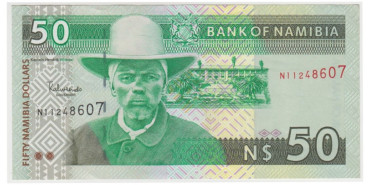 NAMIBIA B-006.- 50 NAMIBIA DOLAR 2002.  SC