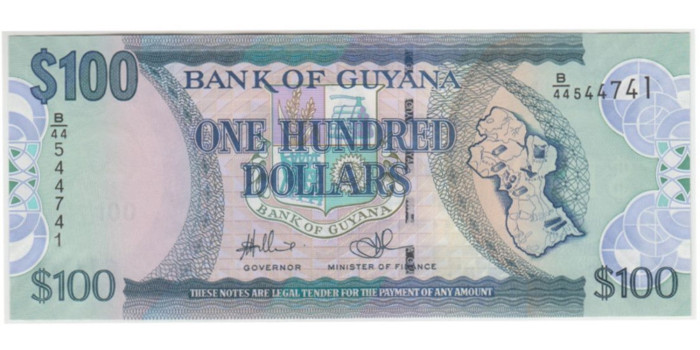 GUAYANA B-36B2 - 100 DOLLARS 2012 - SC
