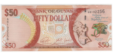 GUAYANA B-41 - 50 DOLLARS 2016 - SC