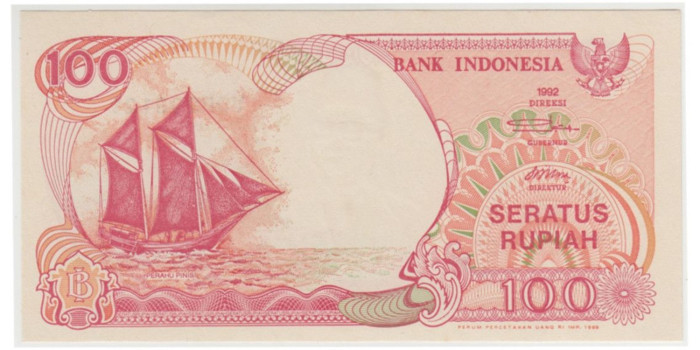 INDONESIA B-127g - 100 Rupiah 1992/99 - SC
