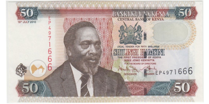 KENIA B-047a - 50 Shillings 2010 - SC
