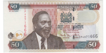 KENIA B-047a - 50 Shillings 2010 - SC