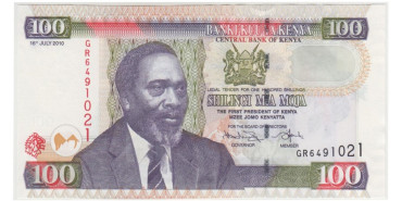 KENIA B-048e - 100 Shillings 2010 - SC