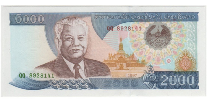 LAOS B-033b - 1000 Kipas 2003 - SC