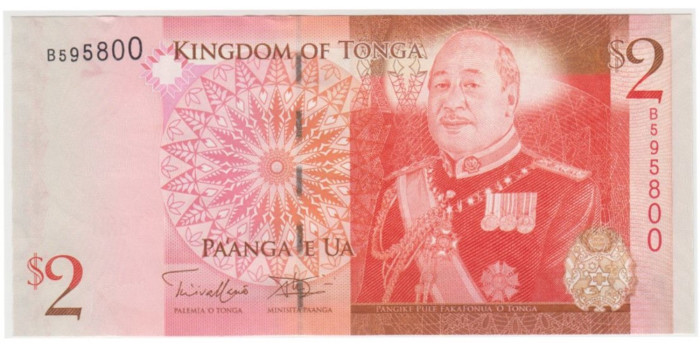 TONGA B-038b -2 PA´ANGA 2014 - SC