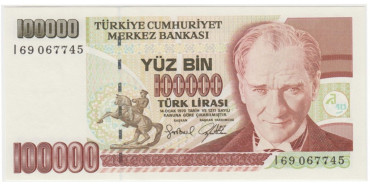 TURQUIA B-206a - 100.000 Liras 1970 - SC