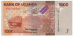 UGANDA B-049d - 1.000 Shilling 2015 - SC