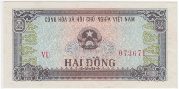 VIETNAM B-085a - 2 Dong 1980 - SC