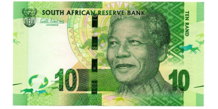 SUDAFRICA B-138.- 10 Rand 2013/8.  SC