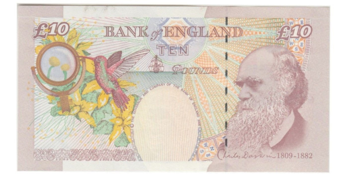 GRAN BRETAÑA-  B-389  10 LIBRAS 1999/04 - SC