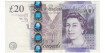 GREAT BRITAIN- B-392 20 POUNDS 2007/12 - SC-