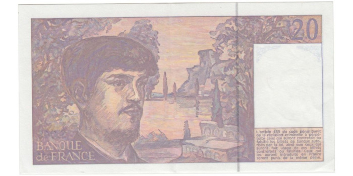 FRANCIA B-151.- 20 FRANCOS 1993.  EBC