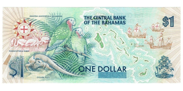 BAHAMAS B-050 -  1 Dollar 1974 - SC