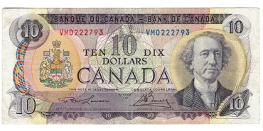 CANADA - B-088.- 10 DOLAR 1971.  MBC