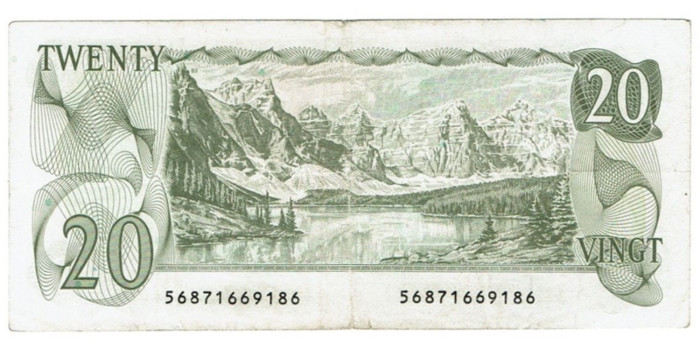 CANADA - B-093.- 20 DOLAR 1979.  MBC